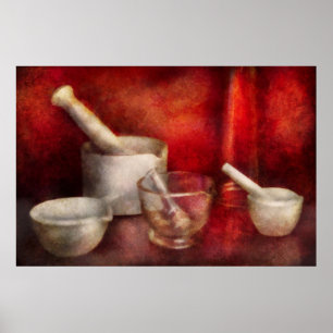 Pharmacy - Pestle - Endless variety Poster
