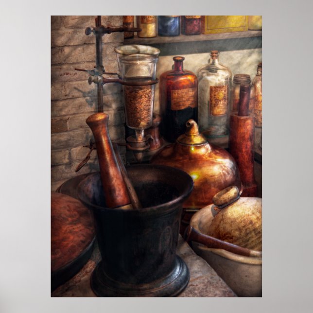 Pharmacy - Pestle - Pharmacology Poster (Front)