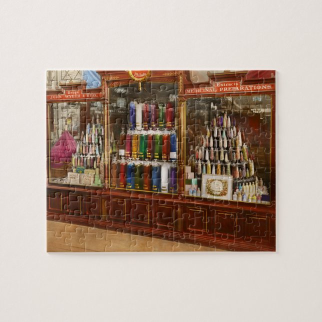 Pharmacy - Pharmaceutical Elegance 1876 Jigsaw Puzzle (Horizontal)