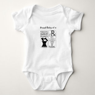 Pharmacy Pharmacist LOGO Baby Bodysuit