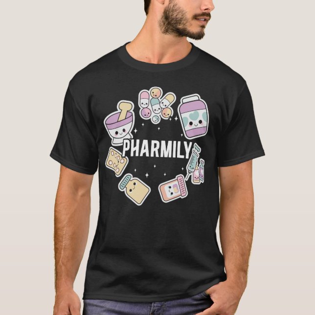 Pharmacy Pharmily Pun T-Shirt (Front)