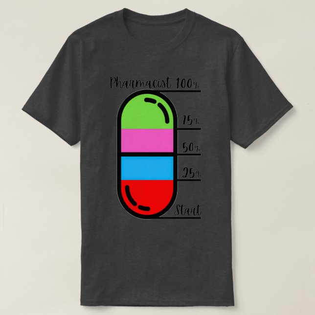 Pharmacy Progress 1 T-Shirt (Design Front)