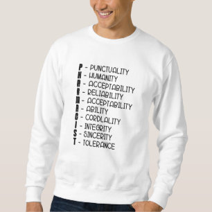 Pharmacy Quote Medicine Technician Pharmacist Tech Sweatshirt