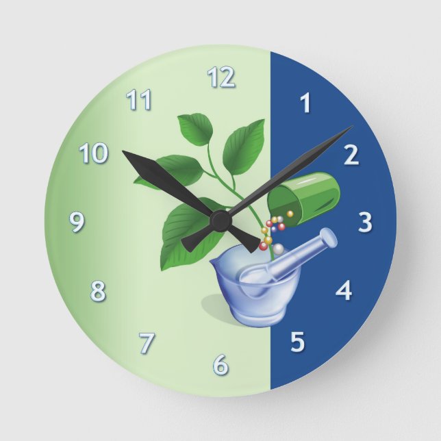 Pharmacy Round Clock (Front)