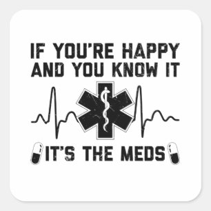 Pharmacy Sayings Pharmacist Pharmacy Gift Square Sticker