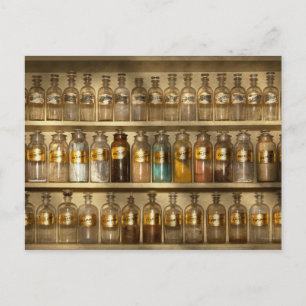 Pharmacy - Shop furniture Postcard