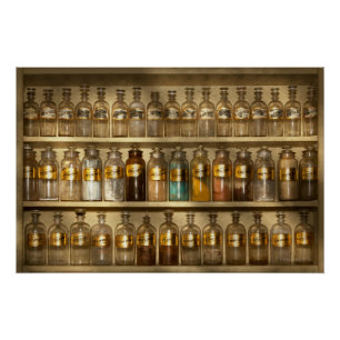 Pharmacy - Shop furniture Poster