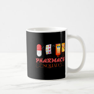 Pharmacy Squad Valentines Cute Lls Pharmacist Phar Coffee Mug