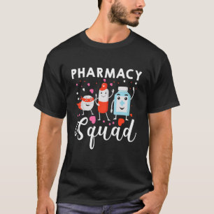 Pharmacy Squad With Leopard Print For Pharmacist T T-Shirt