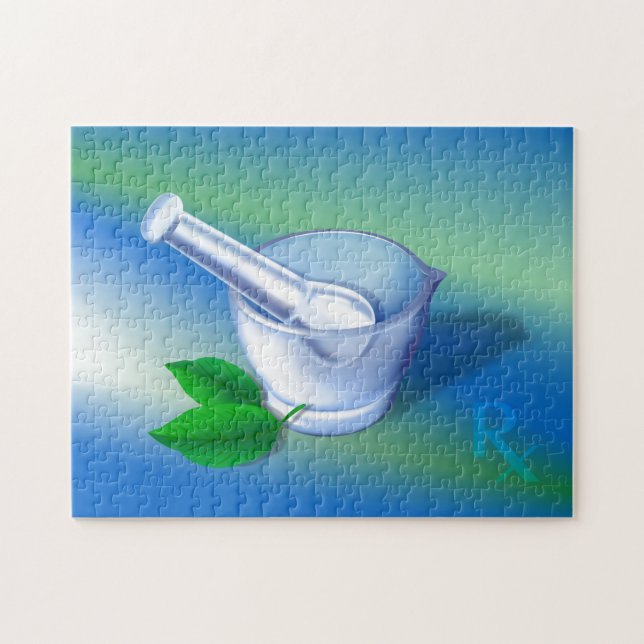 Pharmacy Symbol Jigsaw Puzzle (Horizontal)
