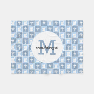 Pharmacy Symbol   Pharmacist   Pharmacy Tech Fleece Blanket