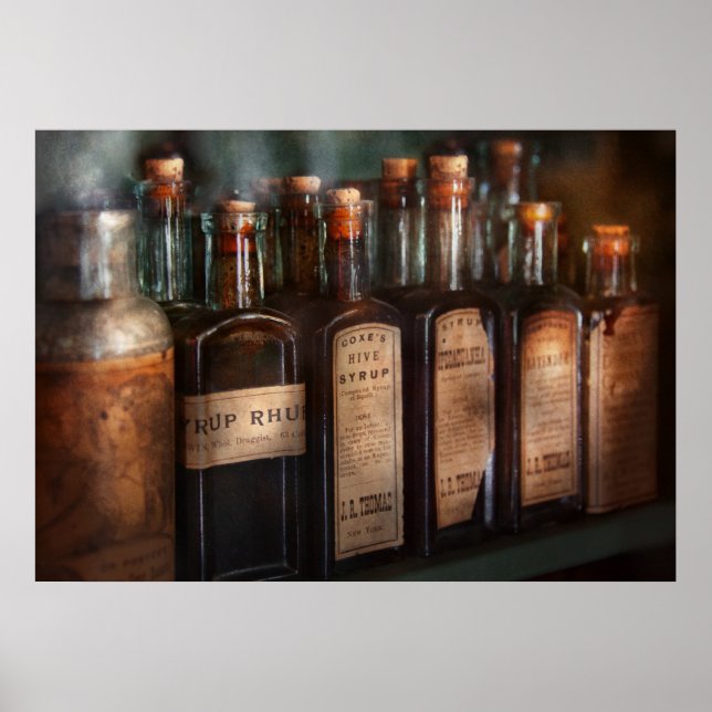 Pharmacy - Syrup Selection Poster (Front)