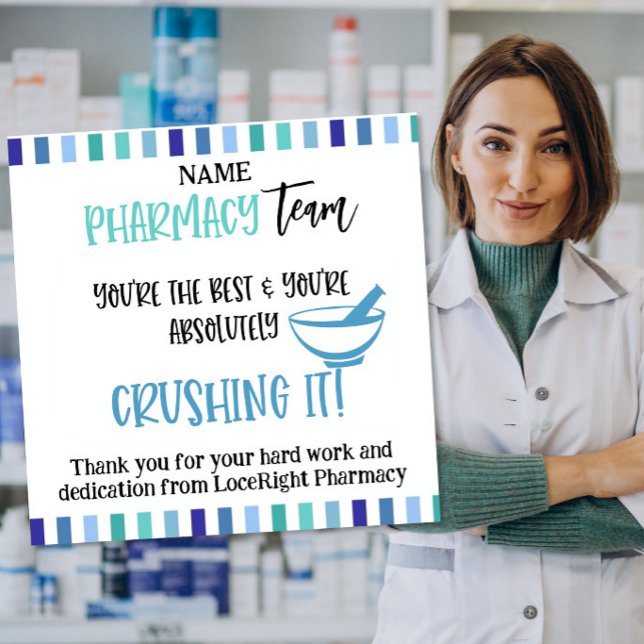 Pharmacy Team Mortar Pestle Staff Appreciation (Creator Uploaded)