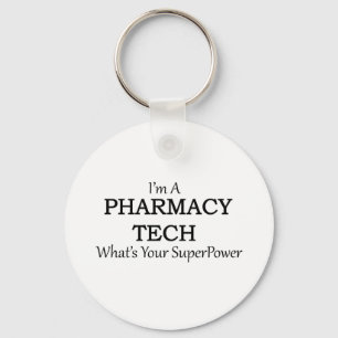 PHARMACY TECH KEY RING