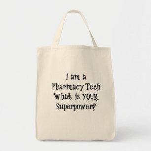 pharmacy tech tote bag