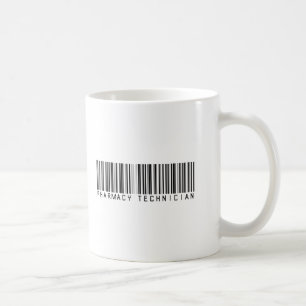 Pharmacy Technician Bar Code Coffee Mug