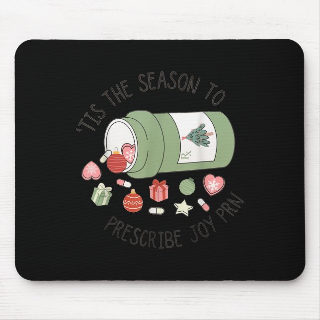 Pharmacy Technician Christmas Pharmacy Graduation  Mouse Pad (Front)