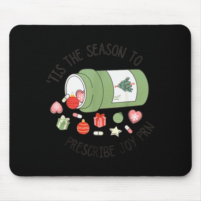 Pharmacy Technician Christmas Pharmacy Graduation  Mouse Pad (Front)