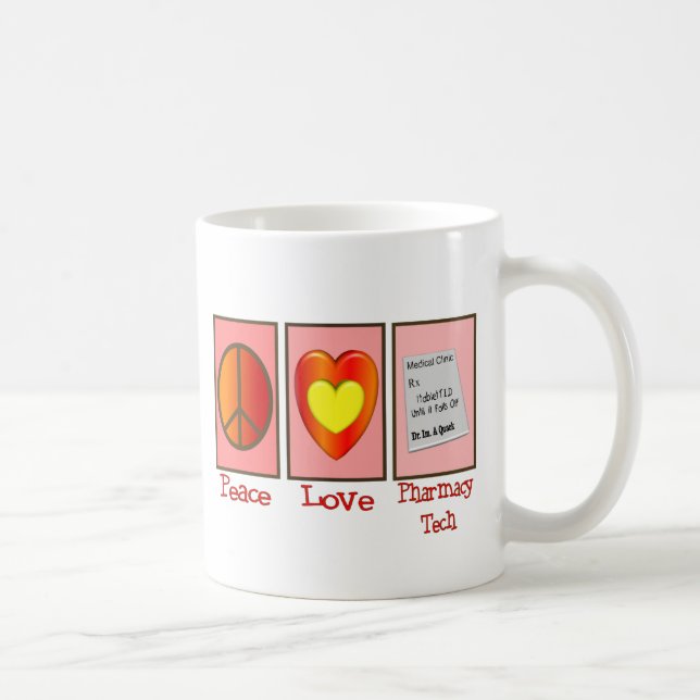 Pharmacy Technician Gifts Coffee Mug (Right)