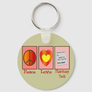 Pharmacy Technician Gifts Key Ring