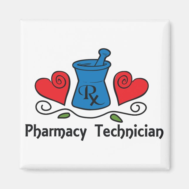 Pharmacy Technician Magnet (Front)