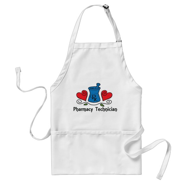 Pharmacy Technician Standard Apron (Front)