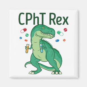 Pharmacy Technician Tech CPhT Rex Magnet