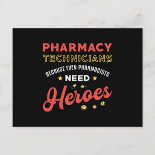 Pharmacy Technicians Technician Tech Pharmacist Postcard