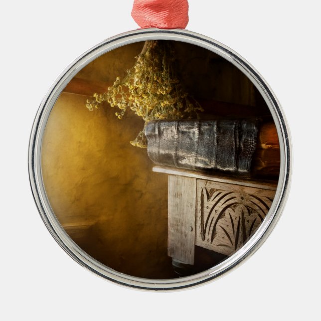 Pharmacy - The apothecarian Metal Tree Decoration (Front)