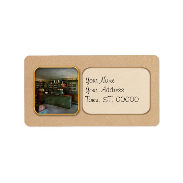 Pharmacy - The Chemist Shop Label (Front)