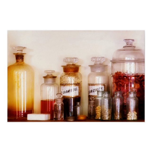 Pharmacy - The wizards pantry Poster (Front)