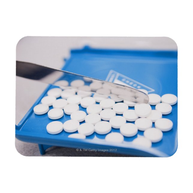 Pharmacy tools, pills, medication magnet (Horizontal)