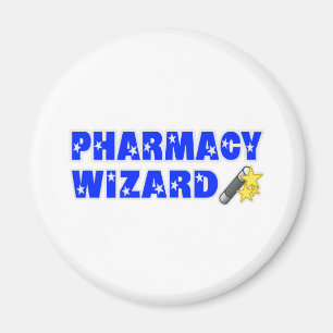 Pharmacy Wizard Magnet