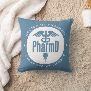 PharmD Doctor of Pharmacy Graduation Pharmacist Cushion