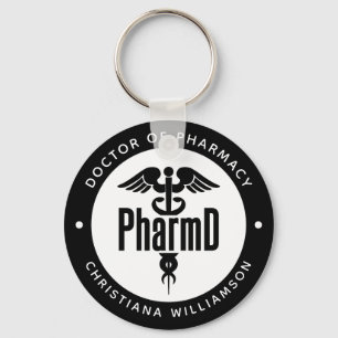 PharmD Doctor of Pharmacy Graduation Pharmacist Key Ring