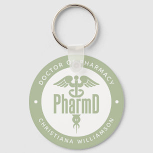 PharmD Doctor of Pharmacy Graduation Pharmacist Key Ring