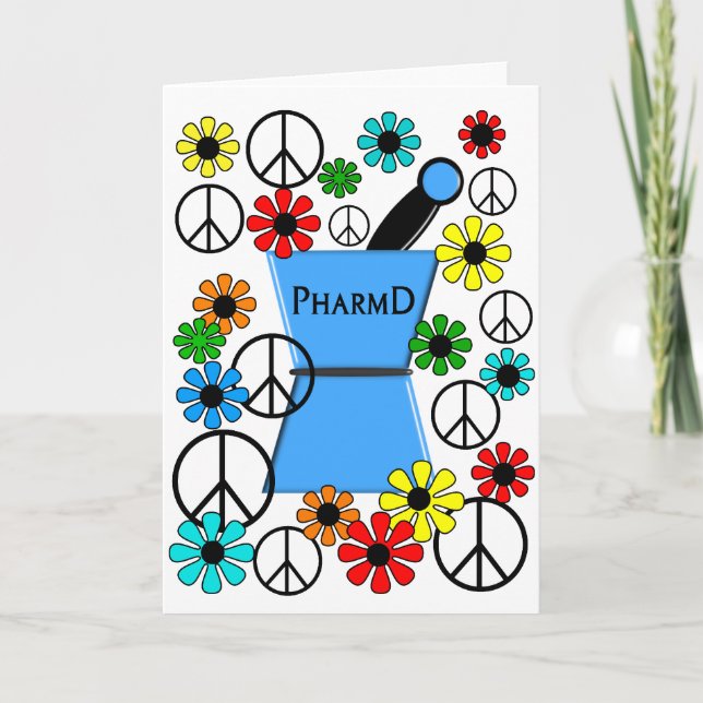 PharmD iPhone and Electronics Cases Card (Front)