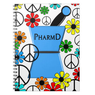 PharmD iPhone and Electronics Cases Spiral Notebook