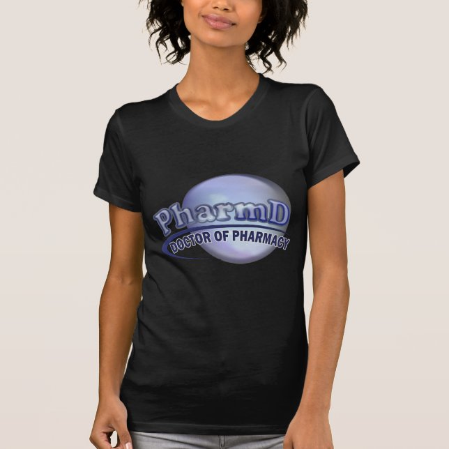 PharmD LOGO - DOCTOR OF PHARMACY T-Shirt (Front)