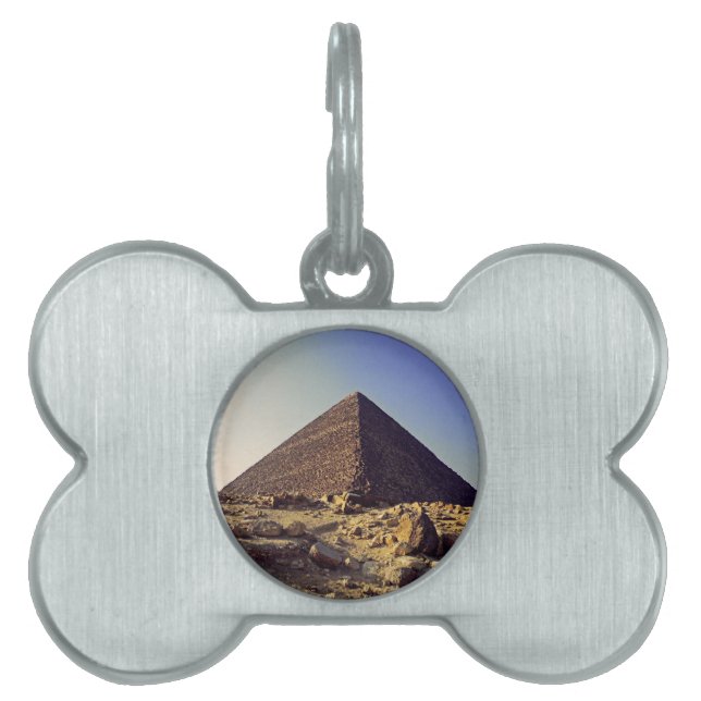 Pharoahs Pyramid Pet ID Tag (Front)