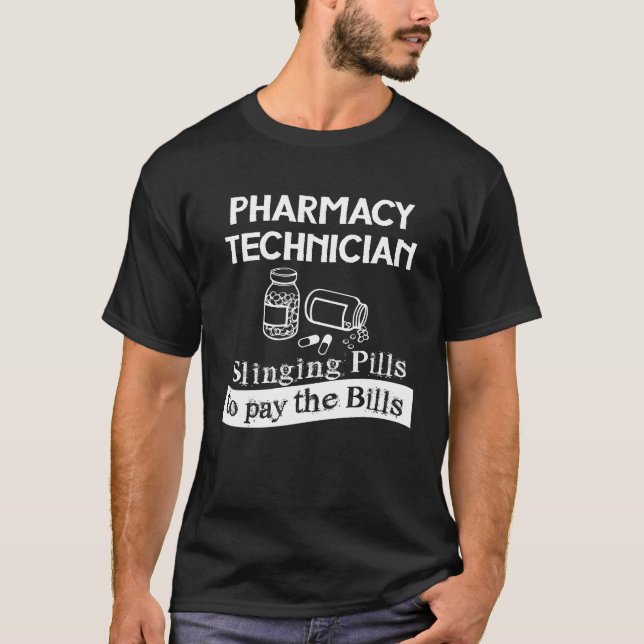 Pharrmacy tech Pharmacy Technician gifts T-Shirt (Front)