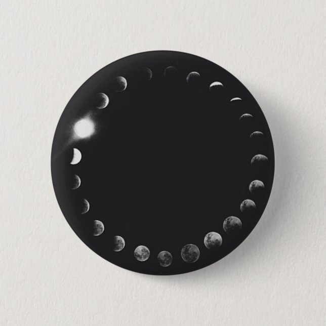 Phases of the Moon Button (Front)