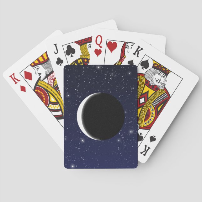 Phases of the Moon Playing Cards (Back)
