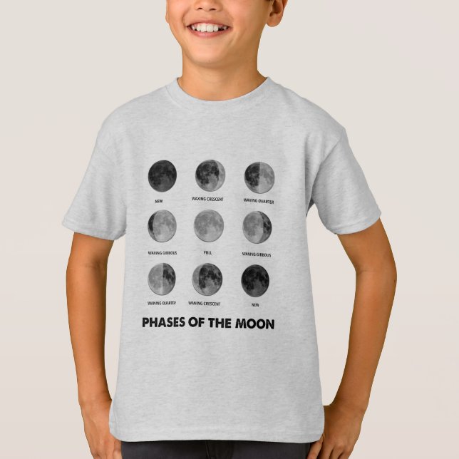 Phases of the Moon Shirt (Front)