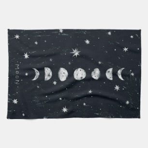 Phases of the moon TeaTowels Tea Towel
