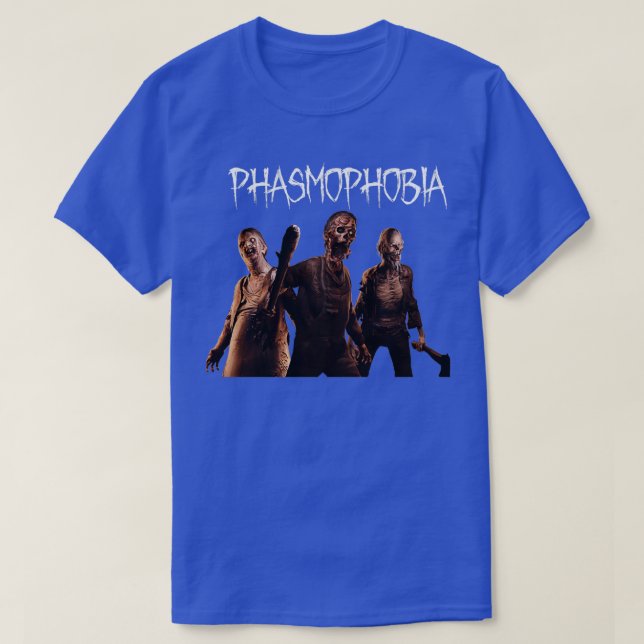 Phasmophobia Ghost Models T-Shirt (Design Front)