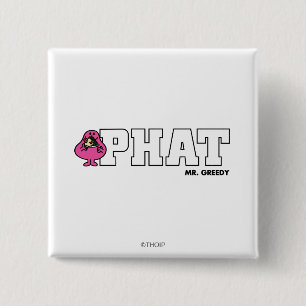 PHAT 15 CM SQUARE BADGE