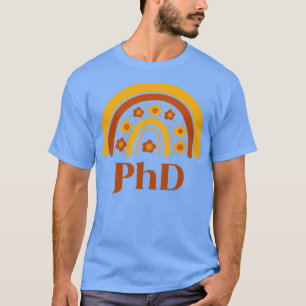 Phd boho rainbow casual Design T-Shirt