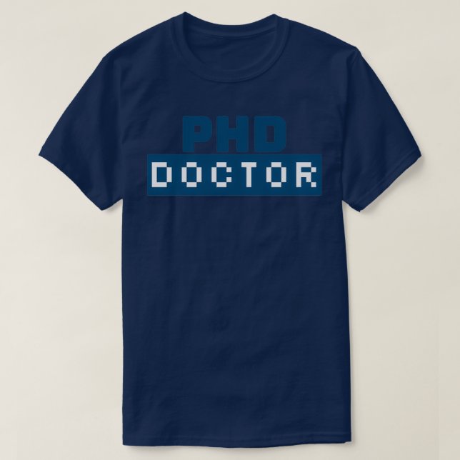 PhD DoctorResearcher 1 T-Shirt (Design Front)