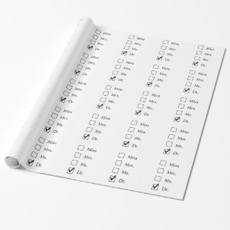 PhD gifts for women Wrapping Paper